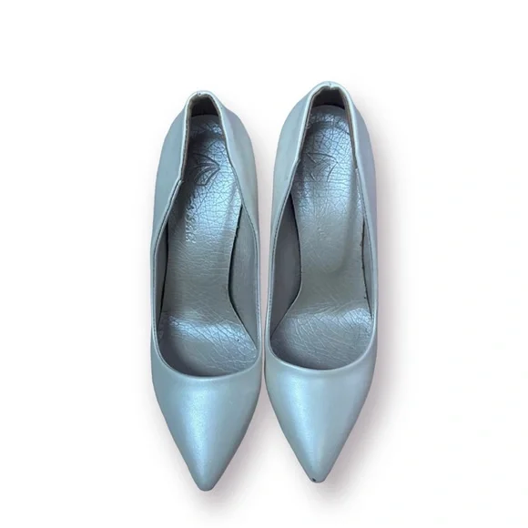 🛍️SALE🛍️ Pearl Color Pointed Toe Heels - Picture 2 of 7